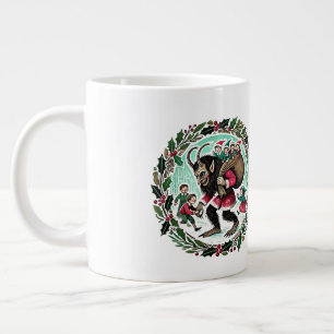 Caneca De Café Grande Natal do Krampus