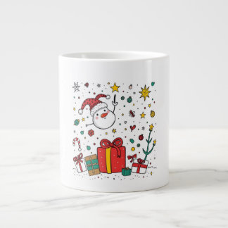 Caneca De Café Grande Natal personalizado