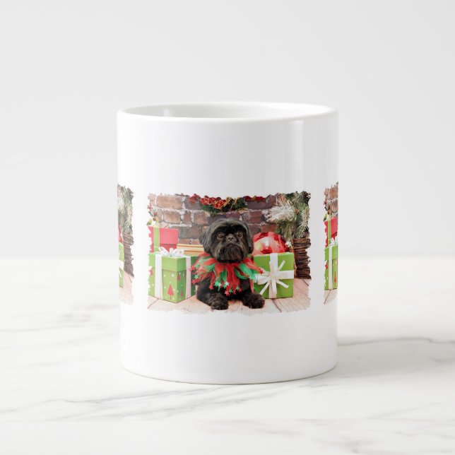 Caneca De Café Grande Natal - Shih Tzu - Lily (Frente)
