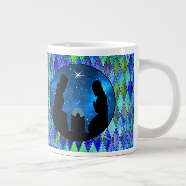 Caneca De Café Grande Natividade (Direita)