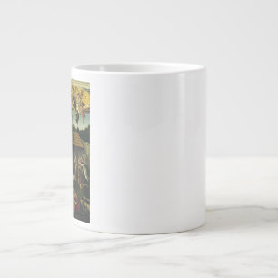 Caneca De Café Grande Natividade Mística por Sandro Botticelli