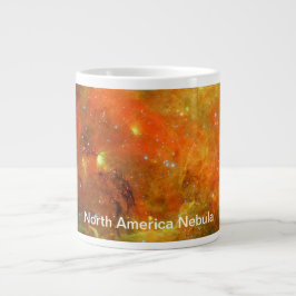 Caneca De Café Grande Nebulosa da América do Norte