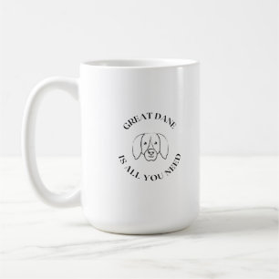 Caneca De Café Grande necessidade de dança