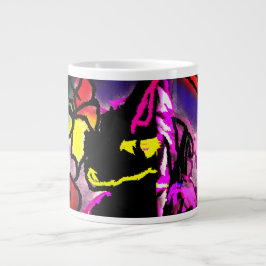 Caneca De Café Grande Negra