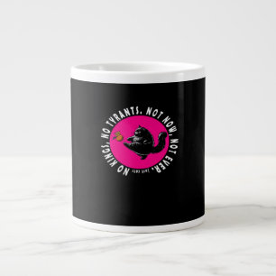 Caneca De Café Grande Nenhum Rei, Apenas Gatos Essencial