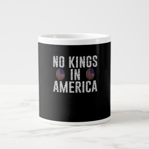 Caneca De Café Grande Nenhum Rei Na América Bandeira Dos EUA Impressão D
