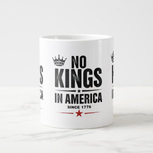 Caneca De Café Grande Nenhum Rei na América desde 1776