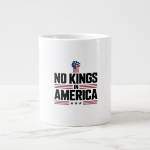 Caneca De Café Grande Nenhum Rei na América EUA Retro Clássico