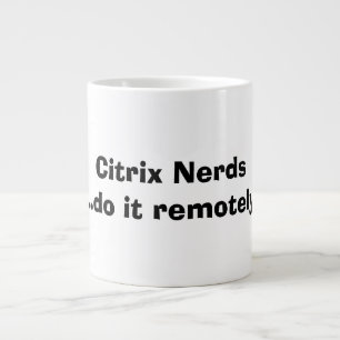 Caneca De Café Grande Nerd Citrix