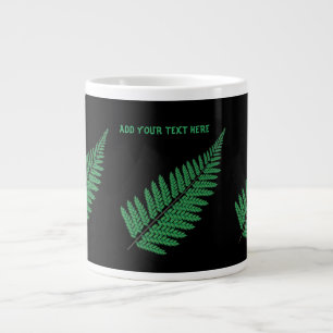 Caneca De Café Grande New Zelândia Fern Specialty Mug