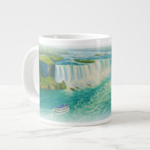 Caneca De Café Grande NIAGARA FALLS - vista