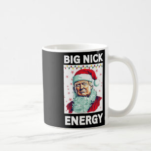 Caneca De Café Grande Nick Energy Presidente Trump Santa Cristo