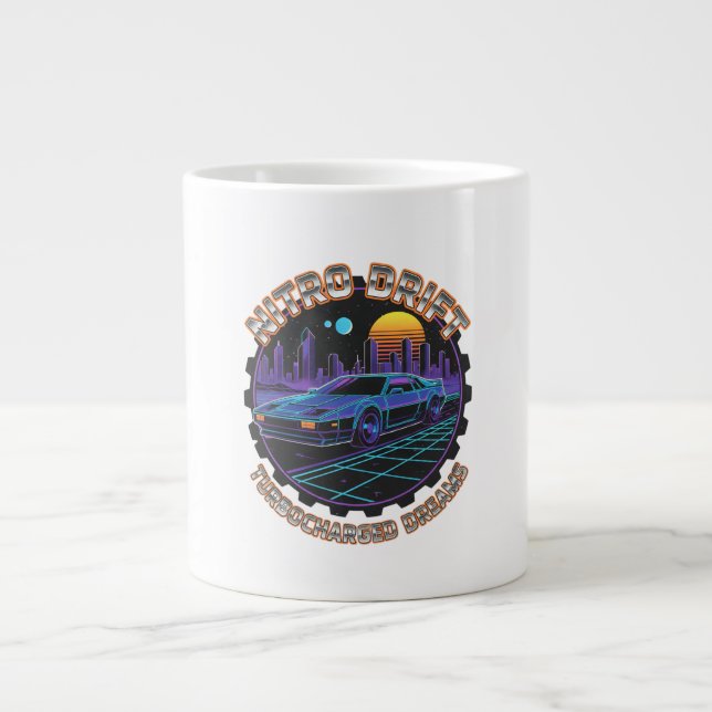 Caneca De Café Grande Nitro Drift (Frente)