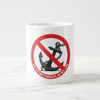 Caneca De Café Grande No attachments in my life