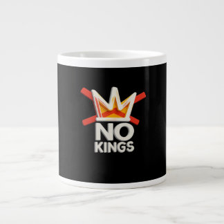 Caneca De Café Grande No Kings Anti Minimal Clean Design