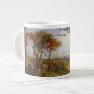 Caneca De Café Grande No rio Hudson, 1860 (petróleo na canvas)