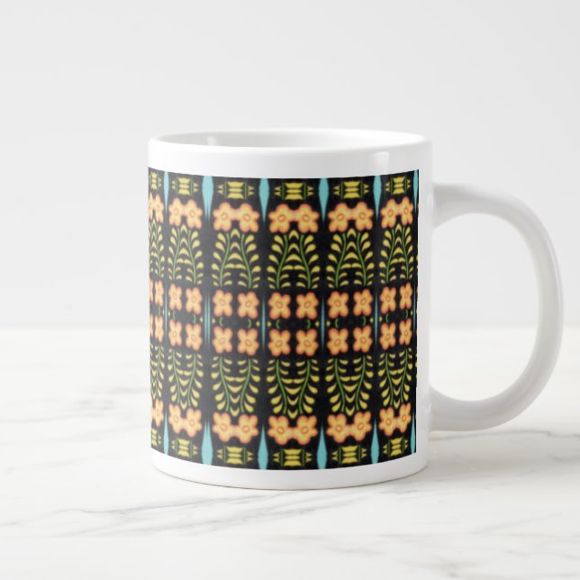 Caneca De Café Grande NOCTURNE Caneca Grande Branca (Direita)