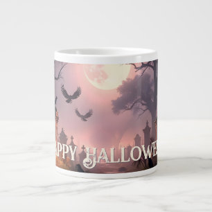Caneca De Café Grande Noite das Sombras – Um Feitiço de Halloween Desper