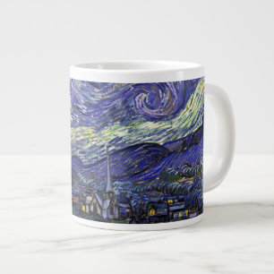 Caneca De Café Grande Noite Estrelada, Vincent Van Gogh.