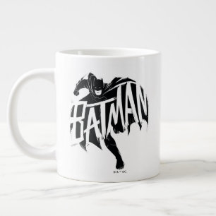 Caneca De Café Grande Nome do Pincel Batman Ink
