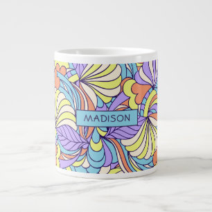 Caneca De Café Grande Nome personalizado Dosagem jumbo