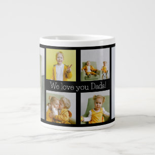 Caneca De Café Grande Nós Amamos Você Papai 6 Fotos