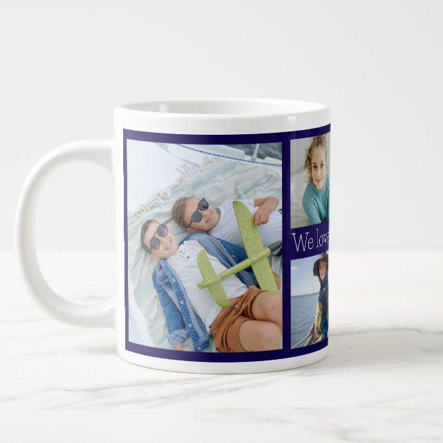 Caneca De Café Grande Nós Te Amo, Avô Pawpaw, Foto 6 (Esquerda)