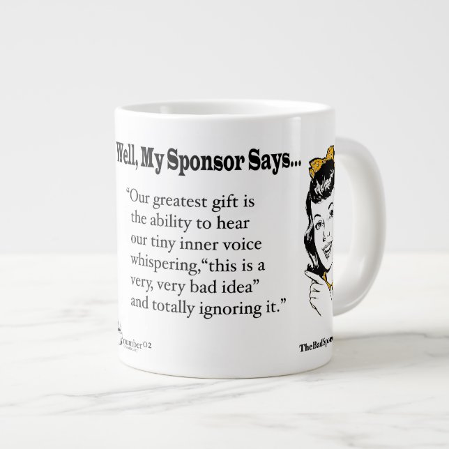 Caneca De Café Grande Nosso maior presente... (Frente Esquerda)