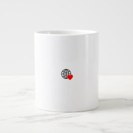 Caneca De Café Grande Nova combinação personalizada de logotipos especia