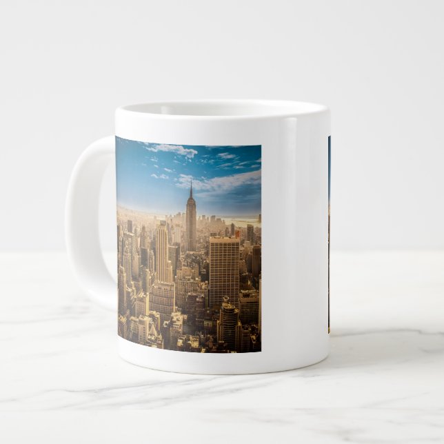 Caneca De Café Grande Nova York (Frente Esquerda)