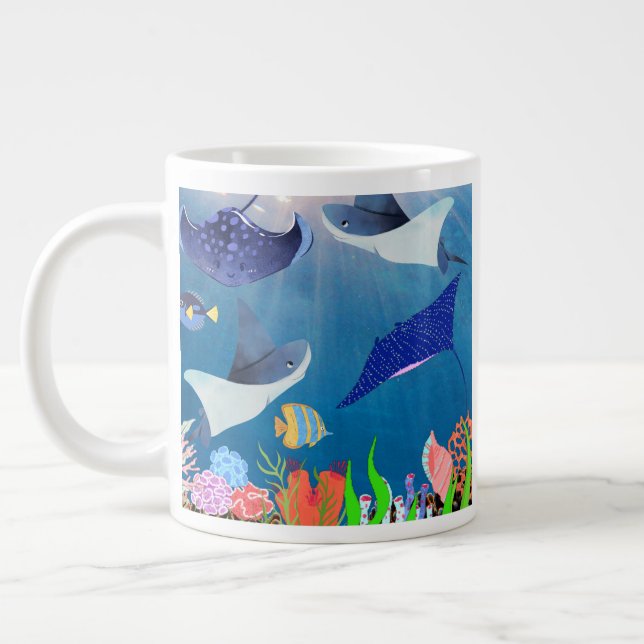 CANECA DE CAFÉ GRANDE NOVA ZEALAND MELHOR PAI KIWI PAI (Esquerda)