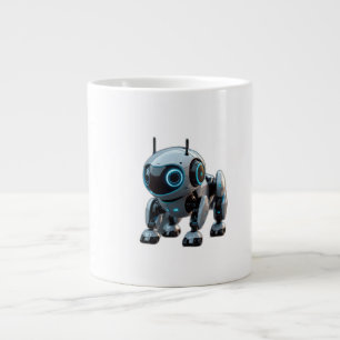 Caneca De Café Grande Novo robô