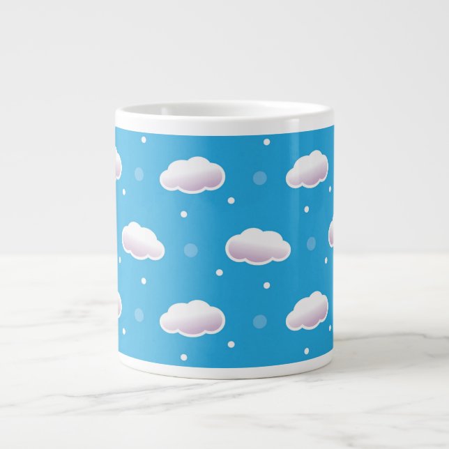 Caneca De Café Grande Nuvens (Frente)