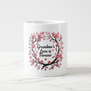 Caneca De Café Grande O amor da vovó é para sempre - Jumbo Mug