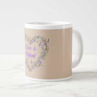 Caneca De Café Grande O amor é....