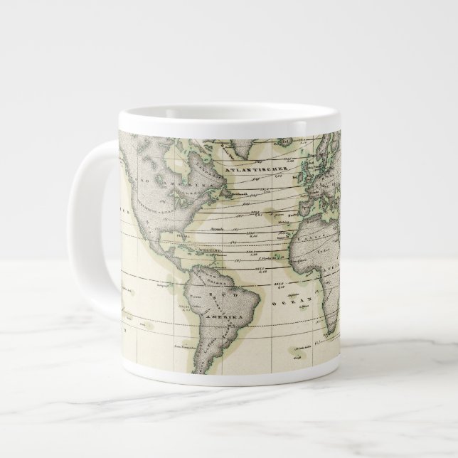 Caneca De Café Grande O Barômetro Médio (Frente Esquerda)