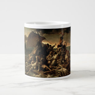 Caneca De Café Grande O bote da Medusa - Théodore Géricault