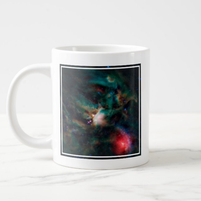 Caneca De Café Grande O Complexo de Nuvem Rho Ophiuchi. (Esquerda)