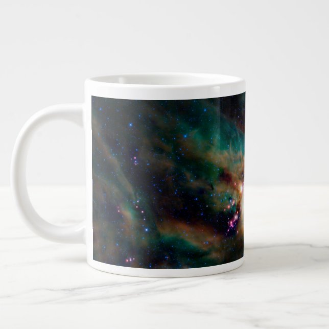 Caneca De Café Grande O Complexo de Nuvem Rho Ophiuchi. (Esquerda)