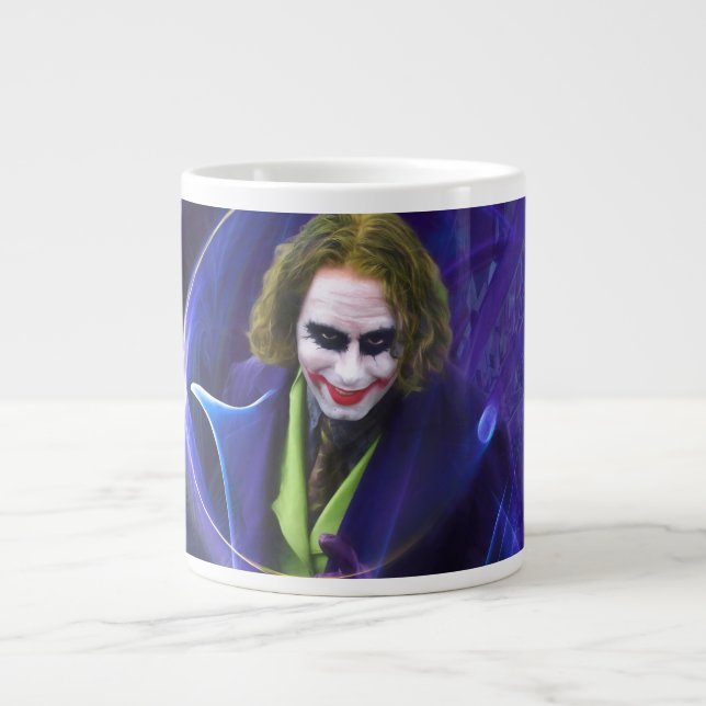 Caneca De Café Grande O Coringa Lança sua Turnê de Carisma (Frente)
