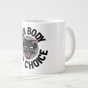 Caneca De Café Grande O Corpo Dela, A Escolha