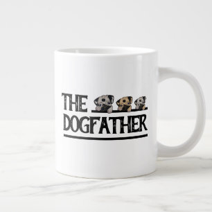 Caneca De Café Grande O Dogdad III Personalizado com o Seu Nome