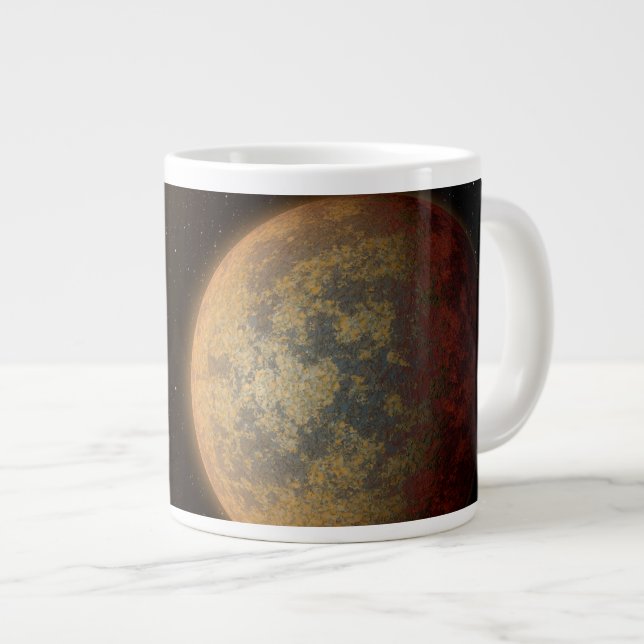 Caneca De Café Grande O Exoplaneta Quente Rocky Hd 219134 B. (Frente Esquerda)