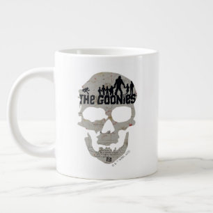 Caneca De Café Grande O Gráfico da Silhueta do Caveira dos Goonies