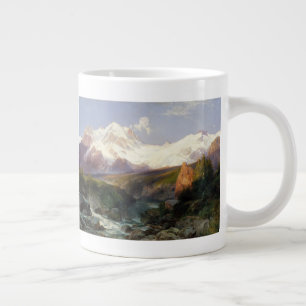 Caneca De Café Grande O Intervalo de Teton