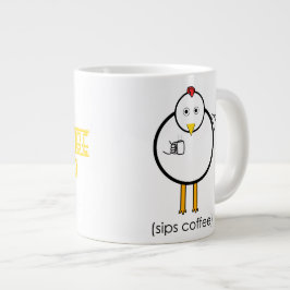 Caneca De Café Grande O Jumbo Coffee Mug Do Clube Das Aves
