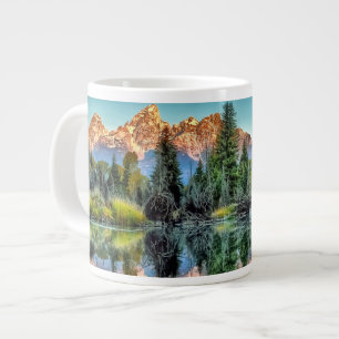 Caneca De Café Grande O Landing e o Pond de Schwabacher