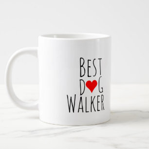 Caneca De Café Grande O melhor andador de cães de todos os tempos.