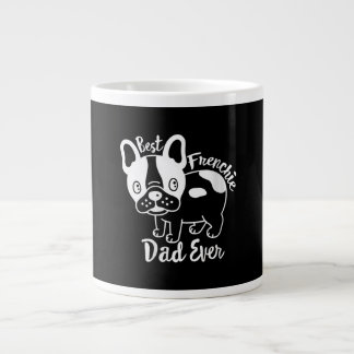 Caneca De Café Grande O melhor Pai francês jamais Pai do Buldogue francê