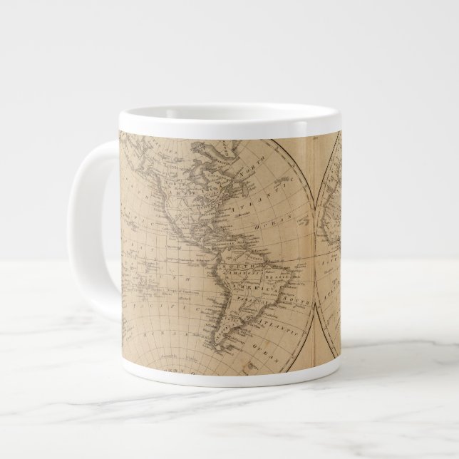 Caneca De Café Grande O Mundo 2 2 (Frente Esquerda)